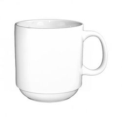 ITI DO-35 3 oz Dover A.D. Cup - Ceramic, European White, 3 Dozen