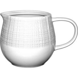 ITI DR-100 10 oz Dresden Creamer - Porcelain, Bright White