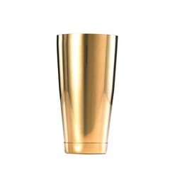 Barfly M37008GD 28 oz Stainless Bar Cocktail Shaker, Gold