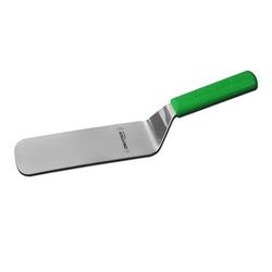 Dexter Russell S286-8G-PCP SANI-SAFE 8"x3" Cake Turner w/ Polypropylene Green Handle, Stainless Steel