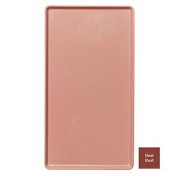 Cambro 1220D501 Rectangular Dietary Tray - For Patient Feeding, 12" x 20", Real Rust, Fiberglass, Red