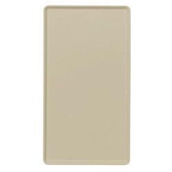 Cambro 1418D104 Rectangular Dietary Tray - For Patient Feeding, 14" x 18", Desert Tan, Beige