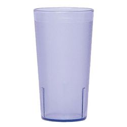 Cambro 1600P2401 16 2/5 oz Slate Blue Textured Plastic Tumbler