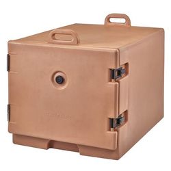 Cambro 1826MTC157 Camcarrier Insulated Food Carrier w/ 6 Pan Capacity, Beige, 6-Pan Capacity, Polyethylene