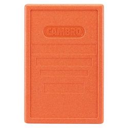 Cambro EPP180LID363 GoBox Lid for EPP180 & EPP160 Insulated Food Carriers, Orange, Top Loading