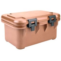 Cambro UPCS180157 24-qt S-Series Pancarrier - Top Loading, Coffee Beige, 24 Quart