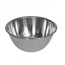Browne 575906 6 qt Mixing Bowl, 10 7/8 in, Deep, 18/8 Stainless Steel