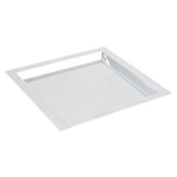 Bon Chef 61363 13" Square Tray, Stainless, Stainless Steel