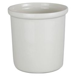 Bon Chef 9203S WH 2 19/30 qt Dressing Container, Aluminum/White