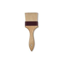 Vollrath 463 3" Pastry Brush - Boar Bristle, Flat, Wood