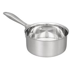 Vollrath 47740 2 1/4 qt Intrigue Stainless Sauce Pan w/ Hollow Metal Handle - Induction Ready, Stainless Steel