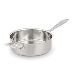 Vollrath 47746 10 15/16" Intrigue Stainless Saute Pan - Induction Ready, 6 Quart, Stainless Steel
