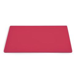 Vollrath 5200240 Poly Cutting Board - 15 x 20 x 1/2" Red, 0.5 in, Pack of 6