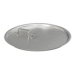 Vollrath 58030 Hook-On Cover for Tapered Pails - Stainless, Stainless Steel