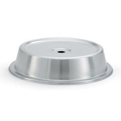 Vollrath 62329 Plate Cover for 12 7/16"- 12 1/2" Satin-Finish Stainless, Silver