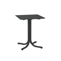 emu E1130 (22) 24" Square Outdoor Table w/ Tilt Top - Steel, Iron