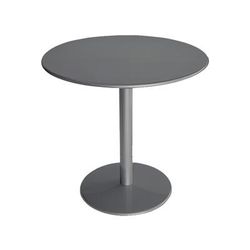emu E900 (22) 24" Round Indoor/Outdoor Bistro Table - 30"H, Steel, Antique Iron, 24" Diameter