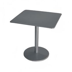 emu E901 (22) 30" Square Indoor/Outdoor Bistro Table - 30"H, Steel, Antique Iron, 30" x 30"