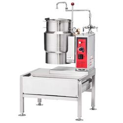 Vulcan K20ETT 20 gal Steam Kettle - Manual Tilt, 2/3 Jacket, 208v/3ph, Stainless Steel