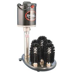 Bar Maid A-200 Upright Electric Glass Washer w/ Enclosed Motor, Stainless, 110 V, Black, 110 V