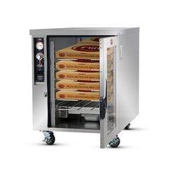 FWE TS-1633-14 Humi-Temp Undercounter Pizza Holding Cabinet w/ (14) Pizza Box Capacity, 120v, 7 Trays, 120 V, Stainless Steel