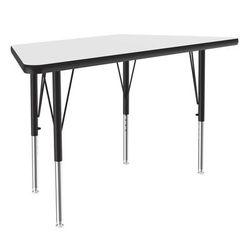 Correll A2448-TRP-36-09-09 Activity Table w/ 1 1/4" High Pressure Top, 48"W x 24"D, White