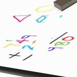 Correll ST1860DE-80 Rectangular Folding Seminar Table w/ Dry Erase Markerboard Top, 60"W x 18"D x 29"H