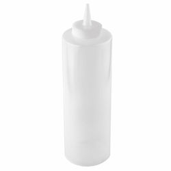 Tablecraft 124C-1 Squeeze Dispenser, 24 oz, Natural