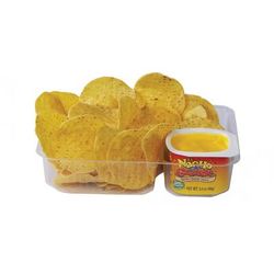 Gold Medal 5263 Disposable Nacho Serving Tray for Portion Pak, 500/Case, Clear