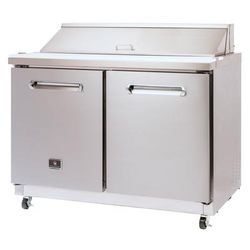 Kelvinator Commercial KCHST48.12 (738256) 48 1/4" Sandwich/Salad Prep Table w/ Refrigerated Base, 115v, Stainless Steel