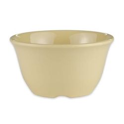 GET BC-70-SQ Diamond Harvest 4" Round Bouillon Cup w/ 7 oz Capacity, Melamine, Squash, Yellow