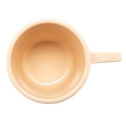 GET DC-101-T 7 1/2 oz Melamine Coffee Cup, Tan, Beige