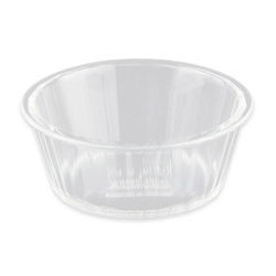 GET ER-020-CL 2 3/4" Round Ramekin w/ 2 oz Capacity, Plastic, Clear