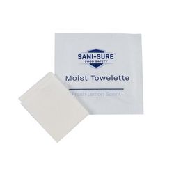 Rofson MTS1000 Moist Towelette - Lemon Scented, White