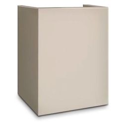 Mesa MP916 CRM Pedestal for Hotel Safe MHRC916, 18 x 15 x 10", Cream