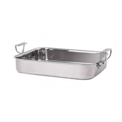 Spring USA 8165-60 6 qt Roasting Pan - 15"L x 11"W x 3"H, Stainless Steel