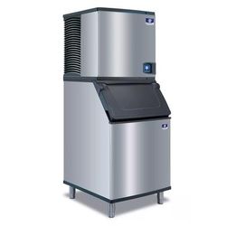 Manitowoc IYT0450A/D570 490 lb Indigo NXT Half Cube Commercial Ice Machine w/ Bin - 532 lb Storage, Air Cooled, 115v, 490 lb Daily Production, 532-lb. Storage