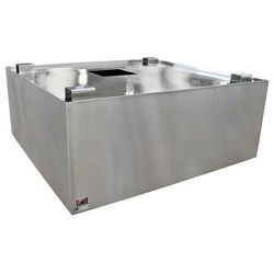 John Boos C2H-36-2 36" Condensate Hood w/ Full Gutter, Stainless, 36" x 36", Stainless Steel