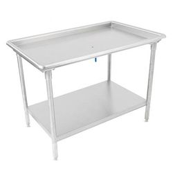 John Boos DST6-3061SSW-X Sorting Table w/ 3" Raised Edge - 60 7/8"W x 30 3/8"D, Stainless Steel