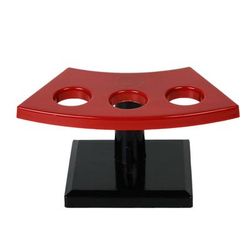 Thunder Group 29 3 Section Sushi Roll Rack, Plastic, Black