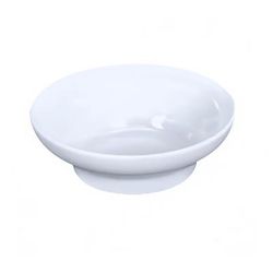 Thunder Group ML351W1 4 1/2 oz Melamine Salsa Bowl, White