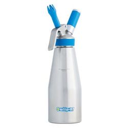 Whip-It! DC-SPEC-L01S 1 liter Whipped Cream Dispenser w/ (3) Nozzles, Stainless Steel, 3 Nozzles