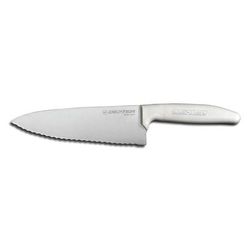 Dexter Russell S145-6SC-PCP SANI-SAFE 6" Chef's Knife w/ Polypropylene White Handle, Carbon Steel, Polypropylene Handle