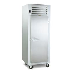 Traulsen RHF132W-HHS Full Height Insulated Mobile Heated Cabinet w/ 3 Pan Capacity, 208v/1ph, Reach In, Dutch Stainless Steel Doors