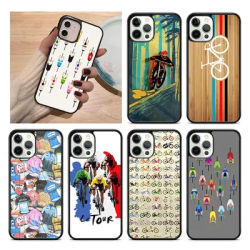 Coque de téléphone pour iPhone Cyclisme Vélo SubKR Funny 15 14 SE 2020 Poly XS 11 12