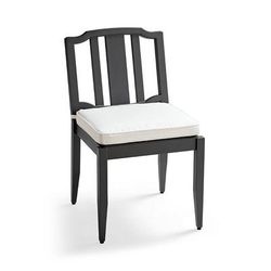 Set of 2 Trelon Dining Replacement Cushions - Dining Side Chair, Olivier Indigo - Frontgate