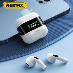 Remax TWS-10 Plus ociamique Mini HIFI Métal Bluetooth Casque Affichage Numérique Dans l'Oreille