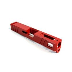 Gun Cuts Apprentice Slide for Glock 19 Optic Cut USMC Red GC-G19-APP-URE-RMR