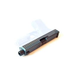 Gun Cuts Bulldog Slide for Glock 19 Optic Cut Northern Lights GC-G19-BUL-NLI-RMR
