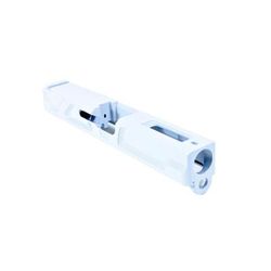 Gun Cuts Roswell Slide for Glock 19 No Optic Cut Stormtooper White GC-G19-ROS-SWH-NO